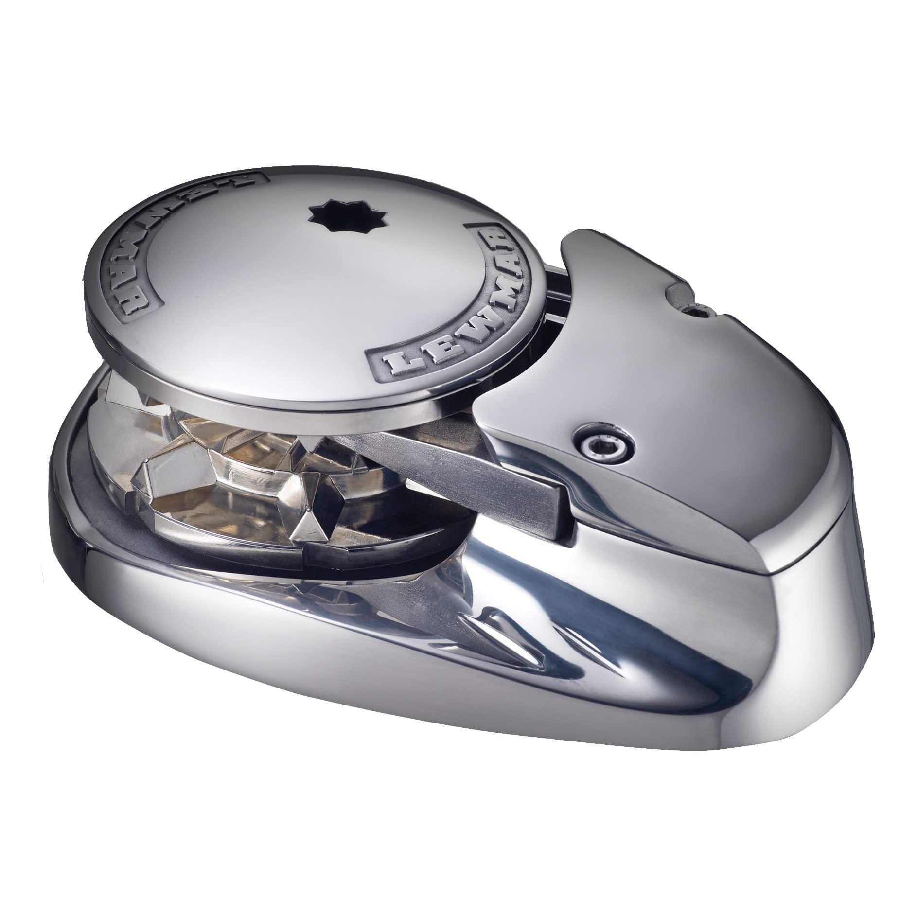 Lewmar V700 12V Vertical Windlass for 1/4" G4 Chain, Fall Safe Gypsy, Maximum pull 700 lbs., 316 Stainless Steel Construction, IP67 Rated Housing, For Powerboats and Sailboats 20'-30' - 2020201176